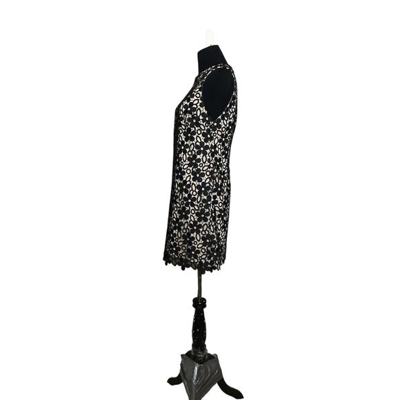 Alice + Olivia Clyde floral lace sheath mini dress size 4 - Picture 6 of 16